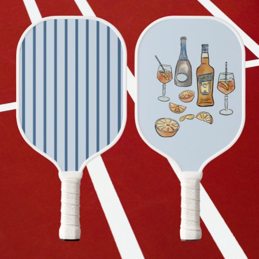 Italië geïnspireerd Aperol Spritz pickleball paddl Paddle