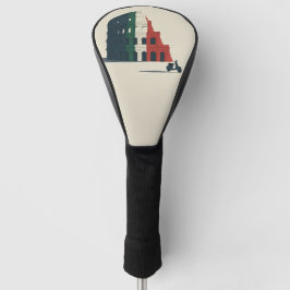 Italië-Geïnspireerde Colosseum Driver Headcover