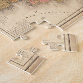  Italië Geologische kaart (1844) Legpuzzel (Zijkant)