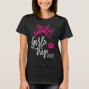 Italië Girls Trip 2023 Vacation Matching Group Wee T-shirt