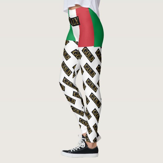 ITALIË GOLD LEGGINGS (Links)