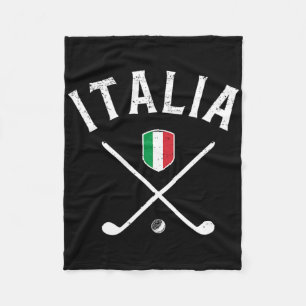 Italië Golf - Italiaanse Vlag Golf Tee Fleece Deken