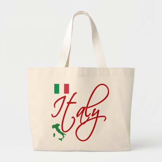 Italië Grote Tote Bag (Voorkant)