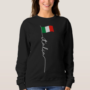 Italië Handtekening vlaggenpaal - legant patriotti Trui