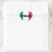 ITALIË HART STICKER (Tas)
