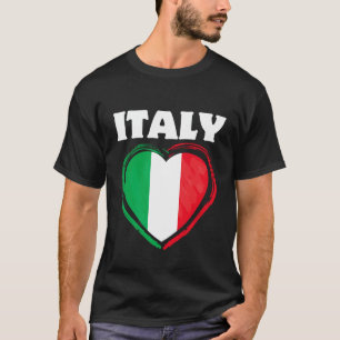 Italië Hart T-shirt