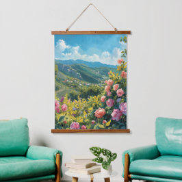 Italië Heuvelland  Hangend Wandkleed