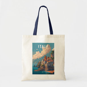 Italië Illustratie Reis Kunst Vintage Tote Bag