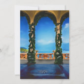 Italie : Invitation à la douche nuptiale (Dos)