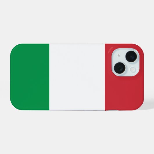 Italië iPhone 15 Hoesje (Achterkant horizontaal)