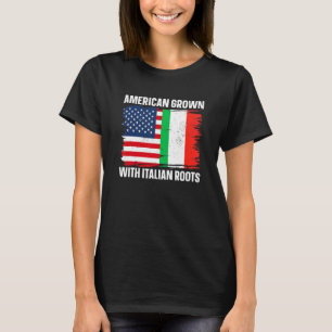 Italië   Italia Amerikaans gekweekt met Italiaanse T-shirt