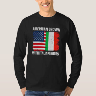 Italië   Italia Amerikaans gekweekt met Italiaanse T-shirt