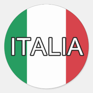 Italië Italia Euro Sticker