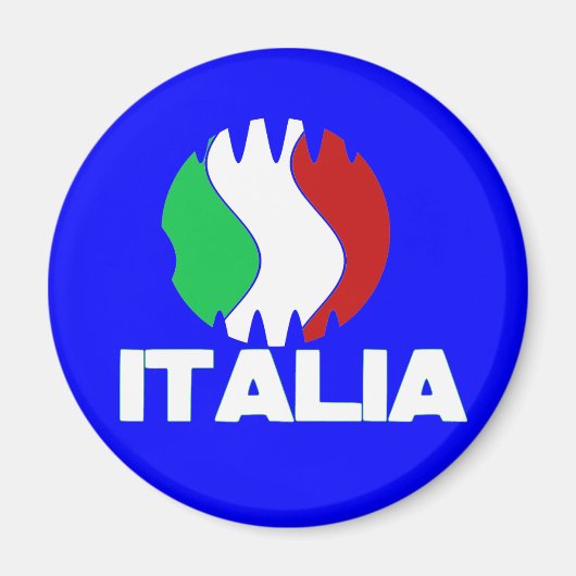 Italie Italia WC 2010 Soccer Magnet (Devant)