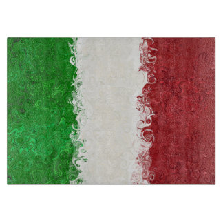 Italië Italiaans bestuur vlag 11 x 8 Snijplank