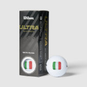 Italië, Italiaanse vlag Golfballen (Verpakking)
