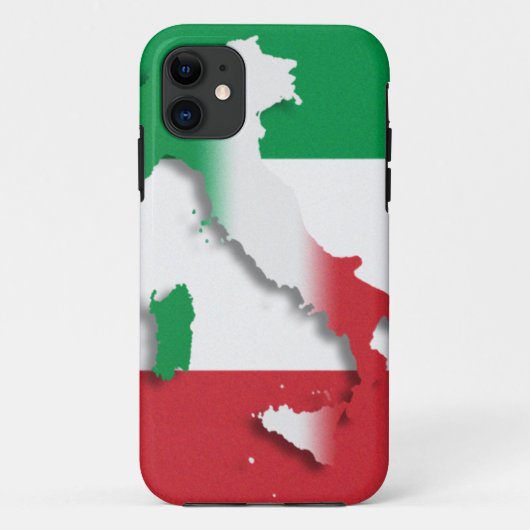 Italië Italiaanse vlag iPhone 5 Hoesje-Mate Barely Case-Mate iPhone Case (Achterkant)