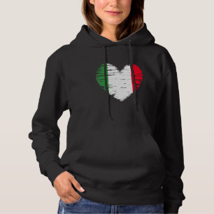 Italië : Italiaanse vlag Italiaanse pride Hoodie