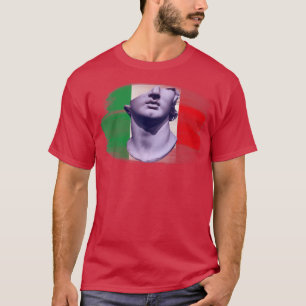 Italië Italiaanse vlag Italië Italiaanse voorrang T-shirt