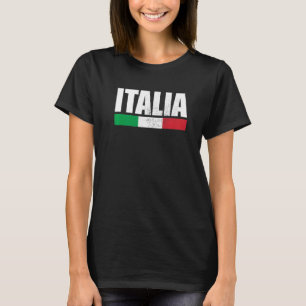 Italië Italiaanse vlag Italië T-shirt