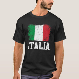 Italië Italiaanse vlag Pride Patriotic DNA Soc T-shirt