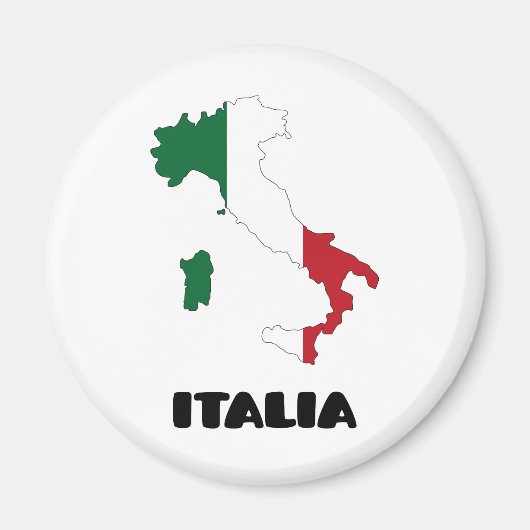 Italië/Italië Magneet (Voorkant)