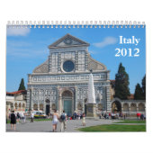 Italië kalender 2012 (Hoes)