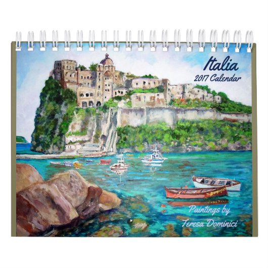 Italië kalender 2017 (Hoes)