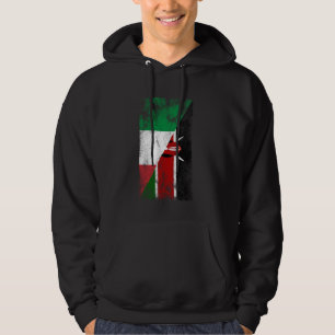 Italië Kenia Vlaggen - Italiaans Keniaans Hoodie