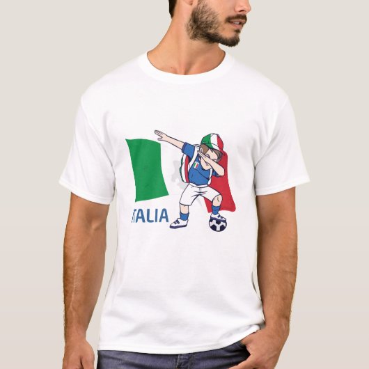 Italië Kind voetbal schooljongen T-shirt (Voorkant)