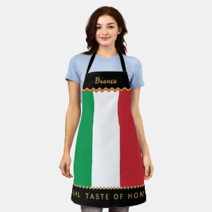 Italië kookschort, Italiaanse vlag Schort