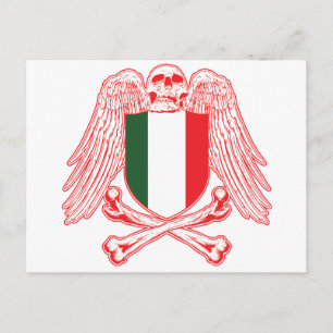 Italië Krossbones Briefkaart