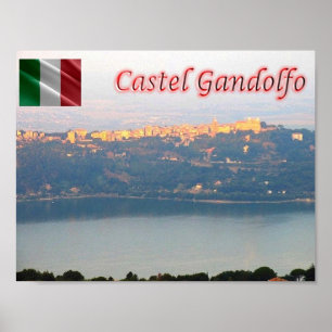 Italië - Lazio - Castel Gandolfo - Poster