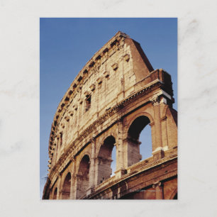 Italië, Lazio, Rome, Colosseum bij zonsondergang Briefkaart