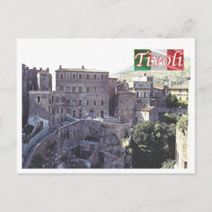 Italië - Lazio - Tivoli - Oude stad - Briefkaart