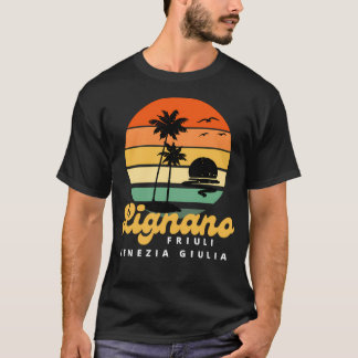 Italië Lignano Friuli Venezia Beach Vakantie T-shirt
