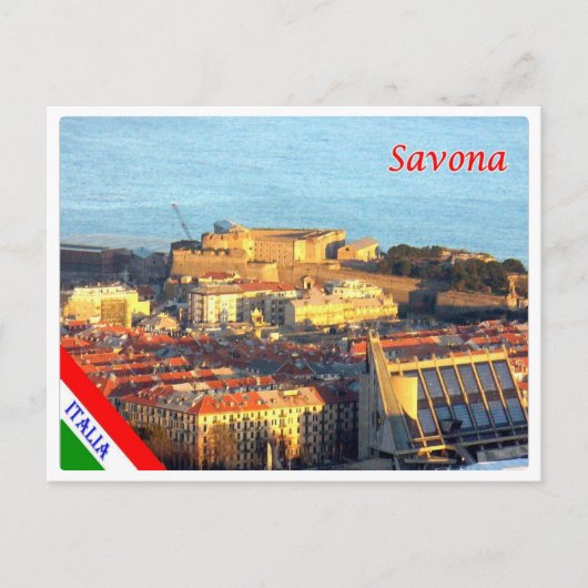 Italië - Liguria - Savona - Briefkaart (Voorkant)