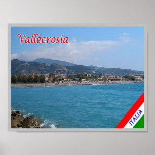 Italië - Liguria - Vallecrosia - Poster