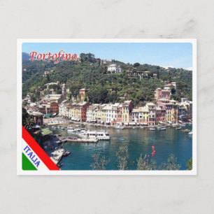 Italië - Ligurië - Portofino - Briefkaart