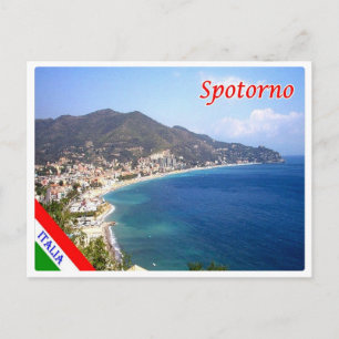 Italië - Ligurië - Spotorno - Briefkaart