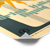 Italië Liqueur Alcohol Wine Art Deco Poster (Hoek)