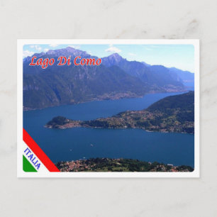 Italië - Lombardije - Comomeer - Briefkaart