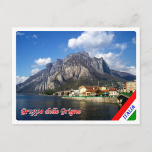 Italië - Lombardije - Comomeer - Gruppo delle Grig Briefkaart
