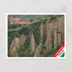 Italië - Lombardije - meer van Iseo - zone Le Pira Briefkaart