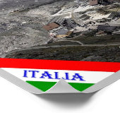 Italië - Lombardije - Stelvio Pass - Poster (Hoek)