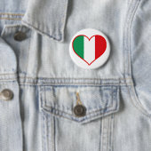 Italië Love Ronde Button 5,7 Cm (In situ)
