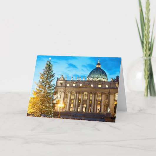 Italië Magazine Kerst Kaart - Vaticaan (Voorkant)