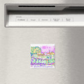 Italie Magnet souvenir 5 (In Situ (Lave-vaisselle))