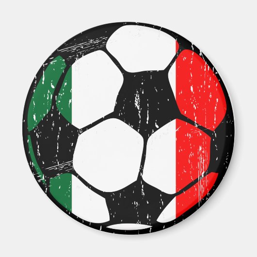 Italie Magnets de balle de football (Devant)