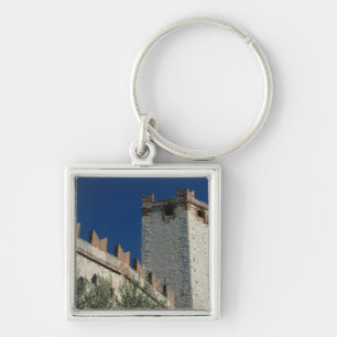 Italië, Malcesine, Gardameer, Kasteel Scaligero 2 Sleutelhanger